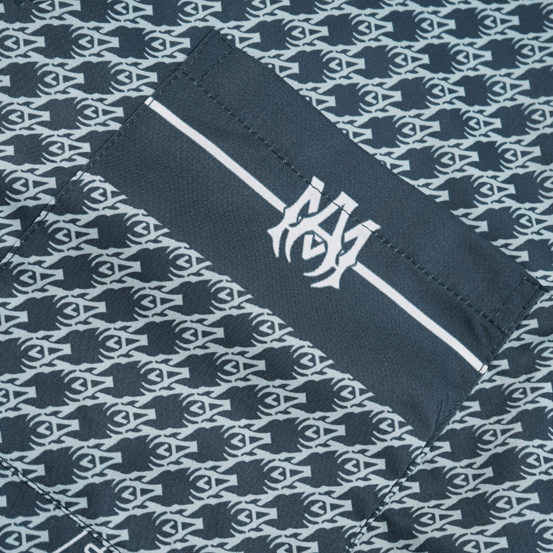 Amr Staggard Silk Short Set