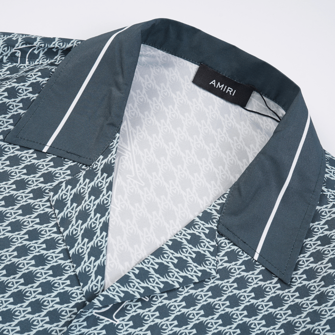 Amr Staggard Silk Short Set