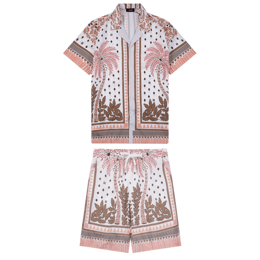 Amr Monogram Short Set