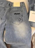 CC logo jeans