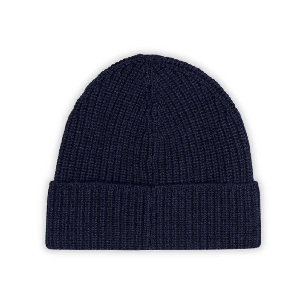 Goose Black Ribbed Beanie