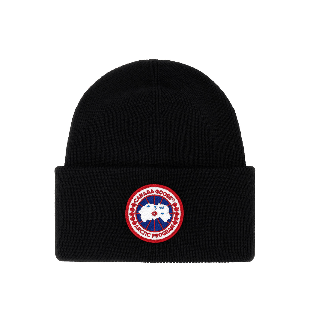 Goose Black Beanie