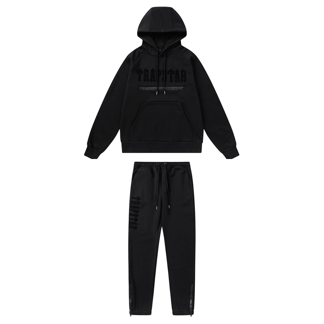 Decoded 2.0 Hooded Triple Black Tracksuit