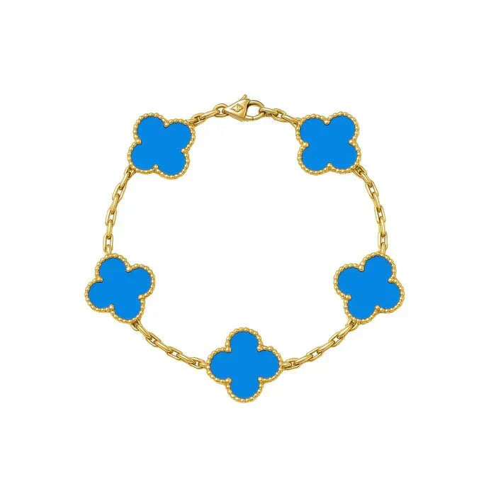 Cleef Clover Bracelet - Mulitcolour