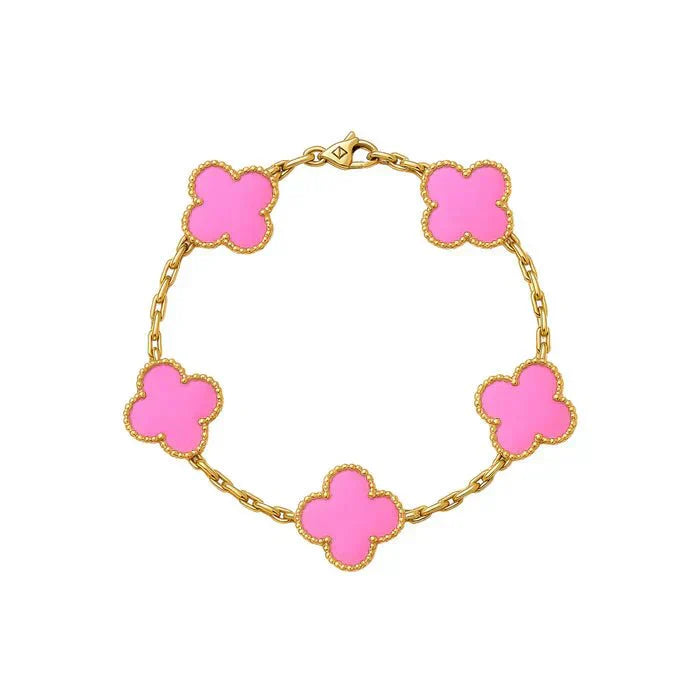 Cleef Clover Bracelet - Mulitcolour