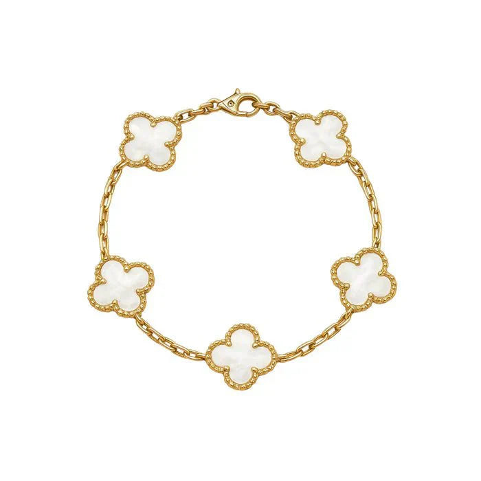 Cleef Clover Bracelet - Mulitcolour