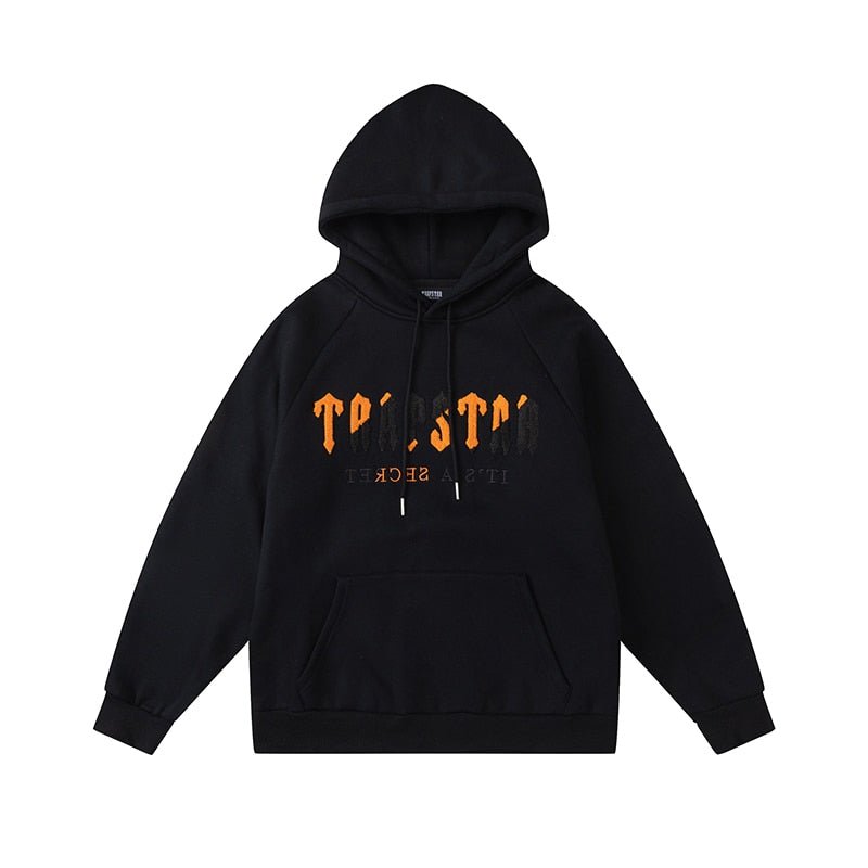 Chenille Decoded Black Orange Tracksuit