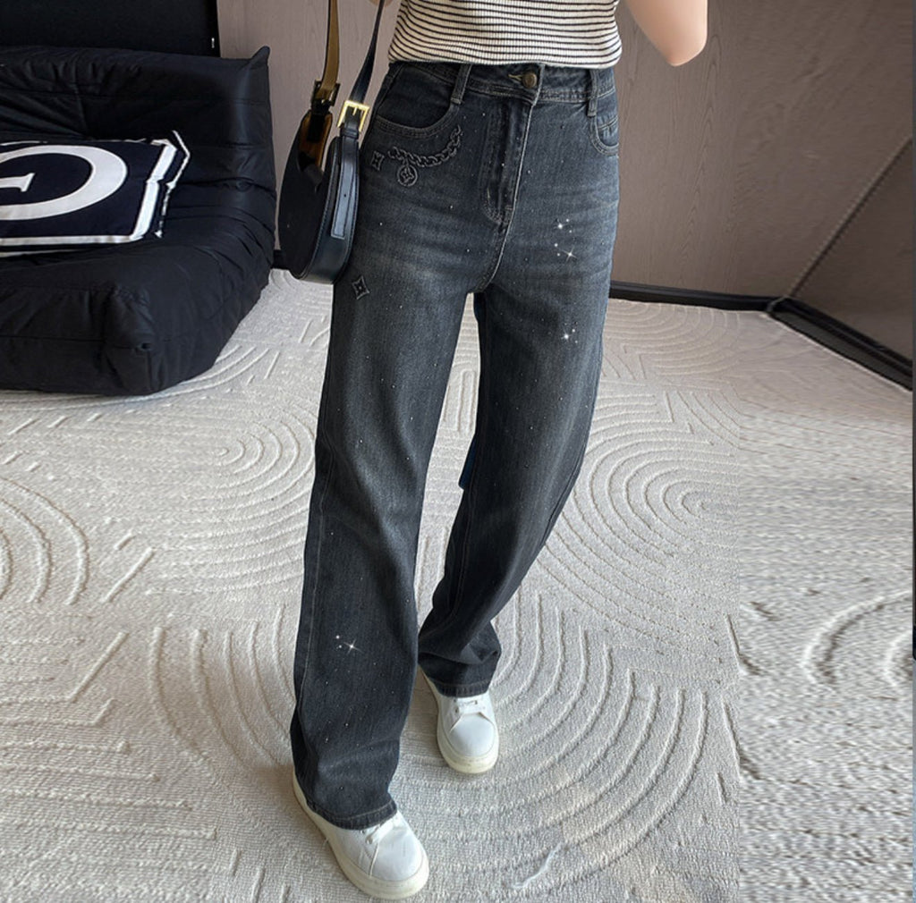 diamonds jeans black/denim