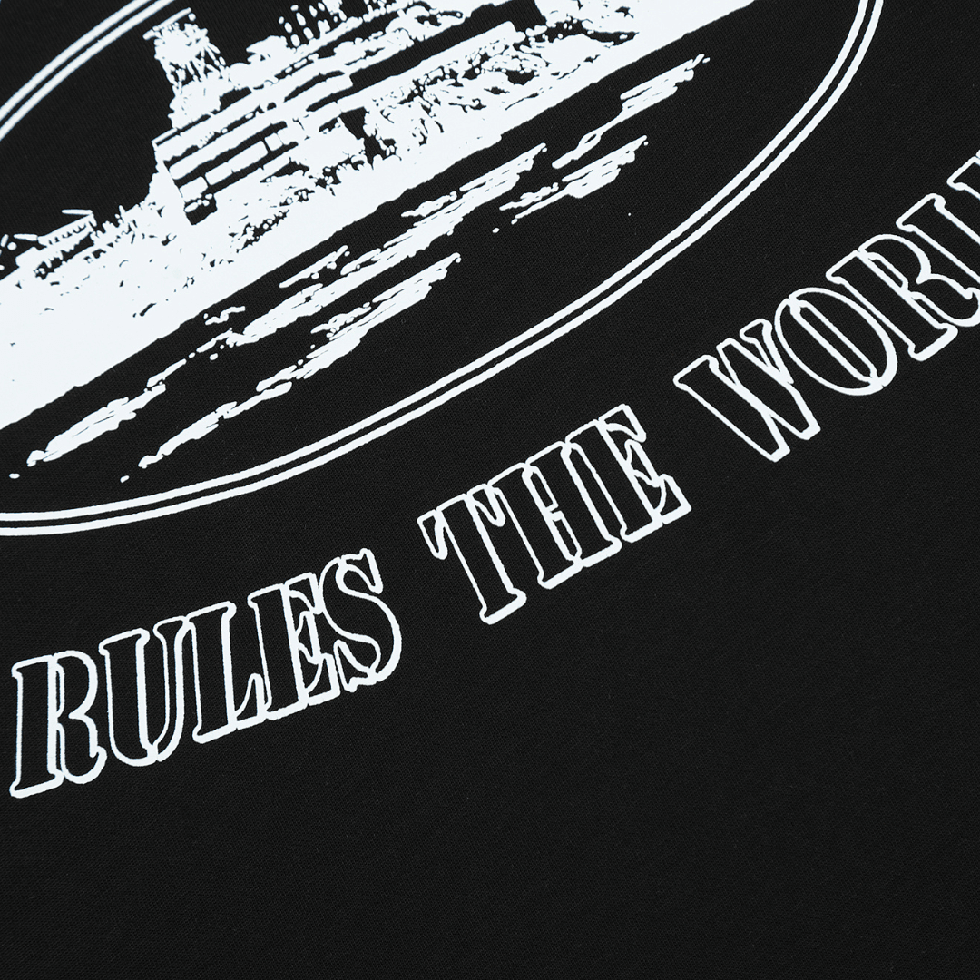 Rules The World Black T-shirt