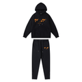 Chenille Decoded Black Orange Tracksuit