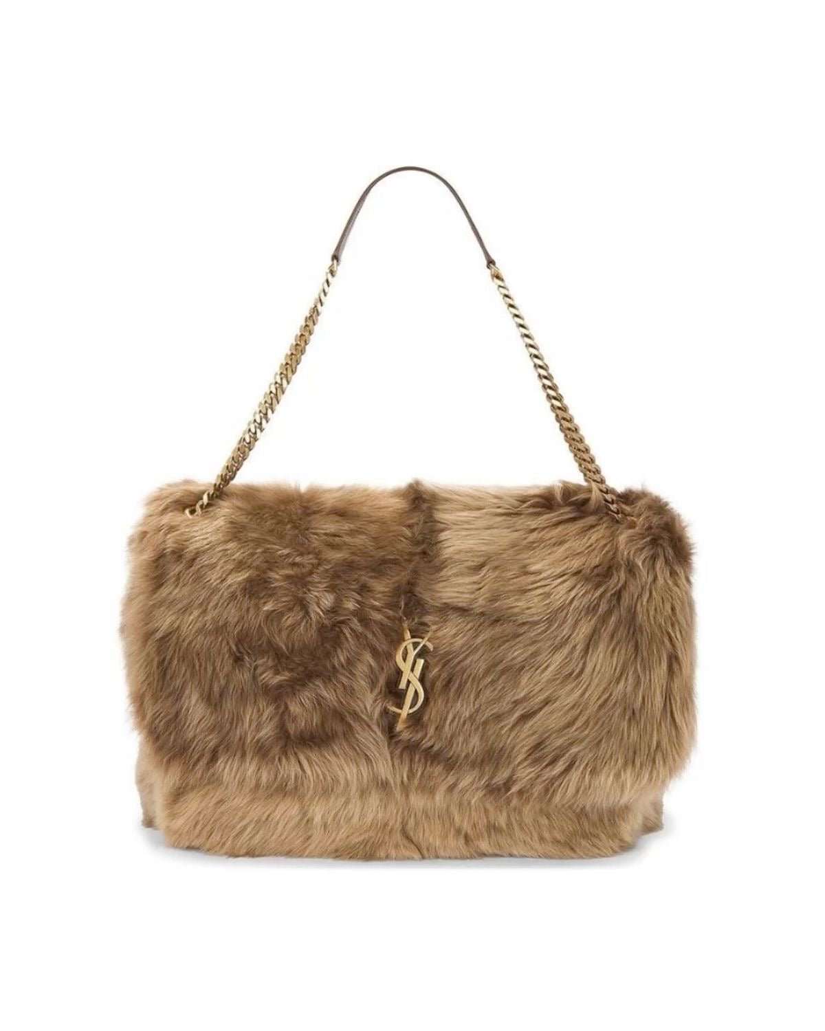 YSL FUR BAG